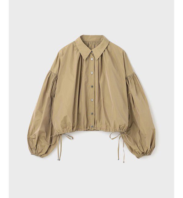 Diagram「タフタギャザーシャツ」|シャツ・ブラウス|ベージュ