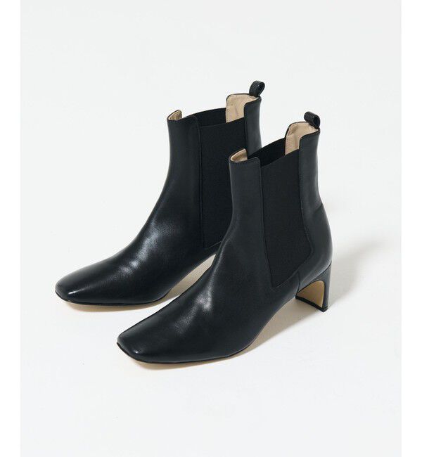 GRACE CONTINENTAL「CORSO ROMA スクエアーショートブーツ」|ショートブーツ|