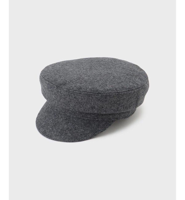 GRACE CONTINENTAL「Ferrucio Vecchi ファーキャスケット」|キャップ・キャスケット|グレー