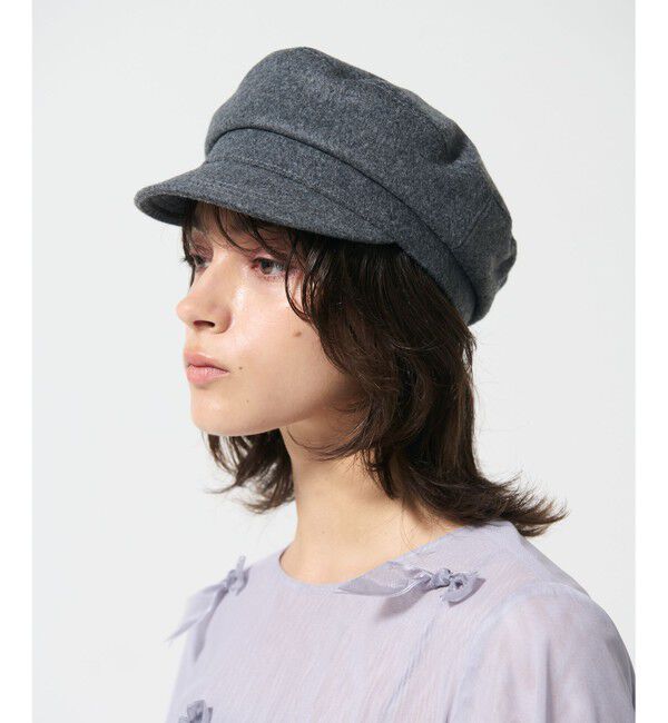 GRACE CONTINENTAL「Ferrucio Vecchi ファーキャスケット」|キャップ・キャスケット|