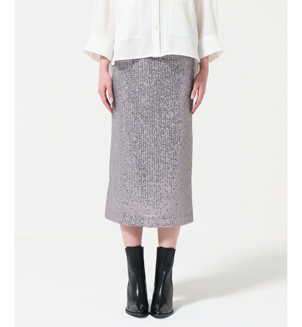 GRACE CONTINENTAL「スパンコールタイトスカート」|スカート|