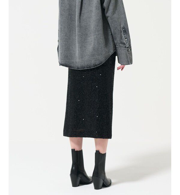 GRACE CONTINENTAL「スパンコールタイトスカート」|スカート|