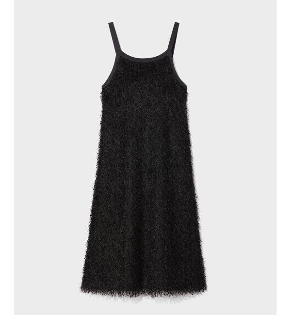 Grace Class「フェザーコンビキャミドレス」|ワンピース|