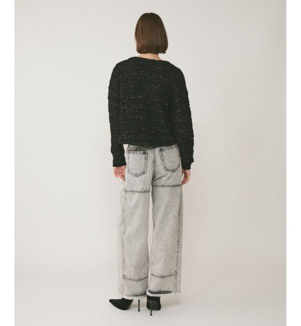 Diagram「ツイードニットzipカーディガン」|カーディガン|