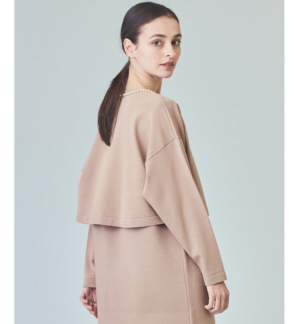 Grace Class「パールショートカーディガン」|カーディガン|