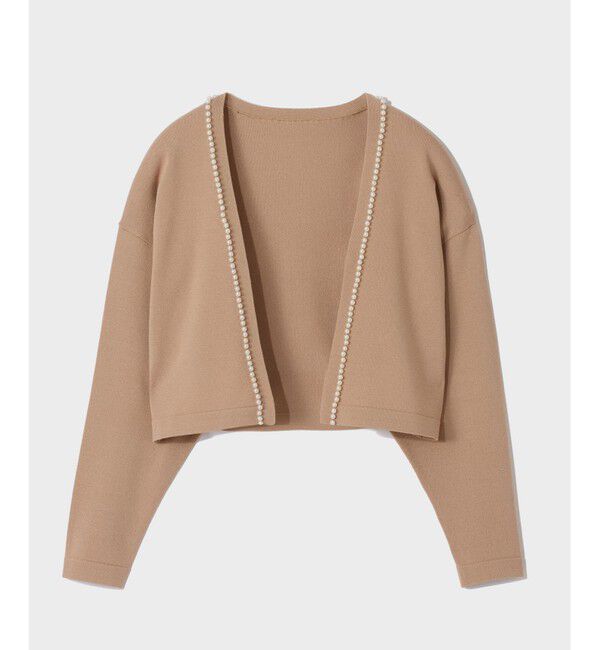 Grace Class「パールショートカーディガン」|カーディガン|