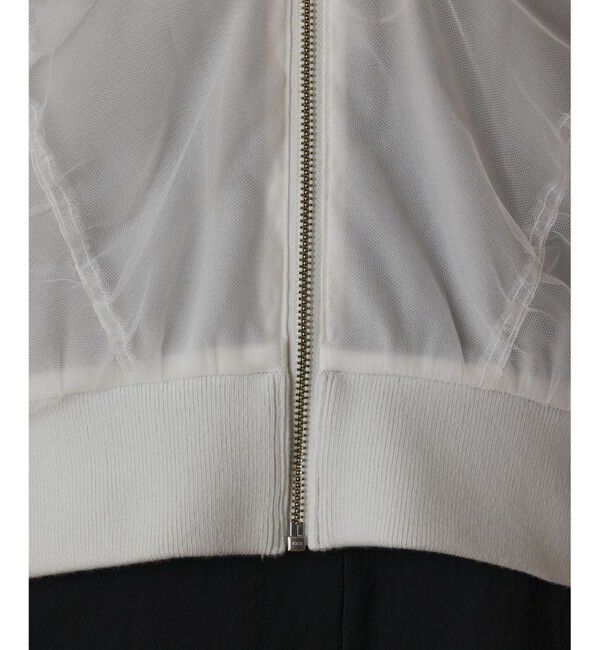  「チュールギャザーブルゾン」|ブルゾン・スタジャン|