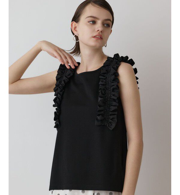 GRACE CONTINENTAL「フリルカットトップ」|その他|