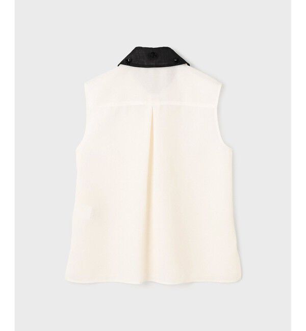 GRACE CONTINENTAL「シアーメッシュノースリーブ」|シャツ・ブラウス|