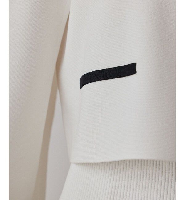 GRACE CONTINENTAL「バイカラースリットニットカーディガン」|カーディガン|