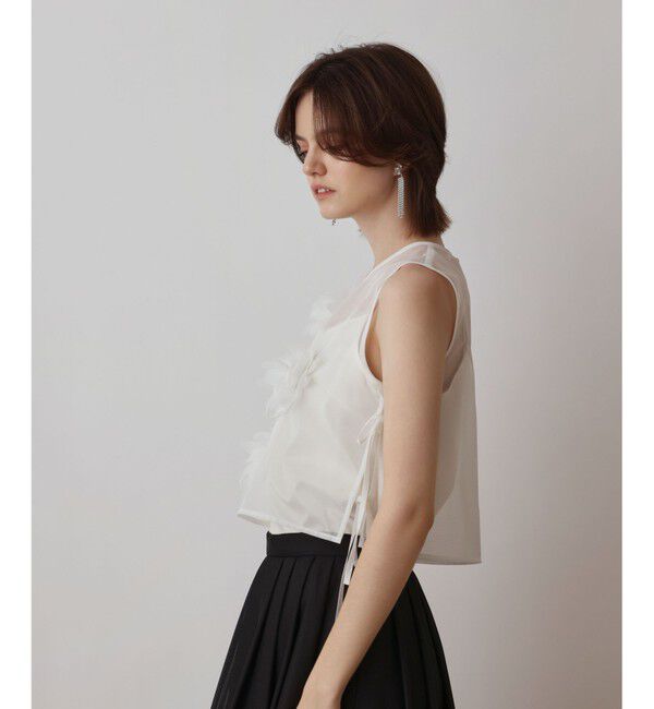 GRACE CONTINENTAL「メッシュフラワートップ」|その他|