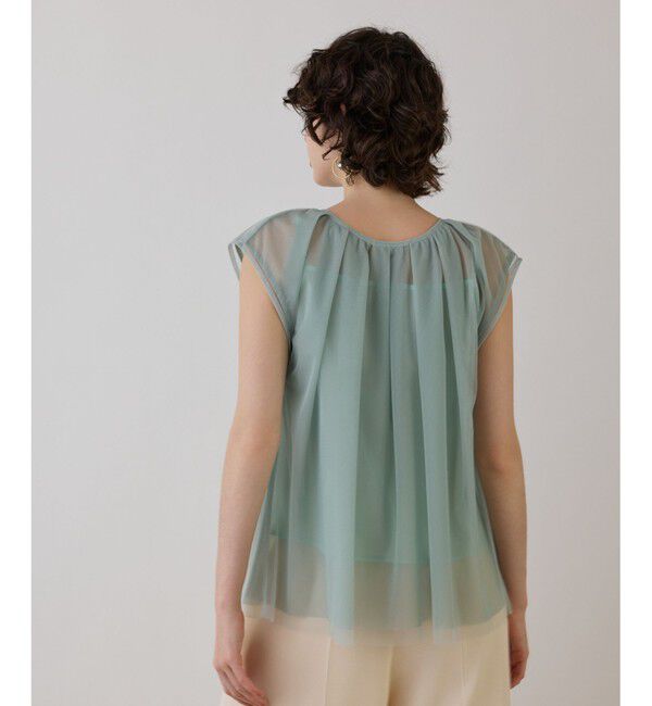 Diagram「チュールタックノースリーブ」|シャツ・ブラウス|