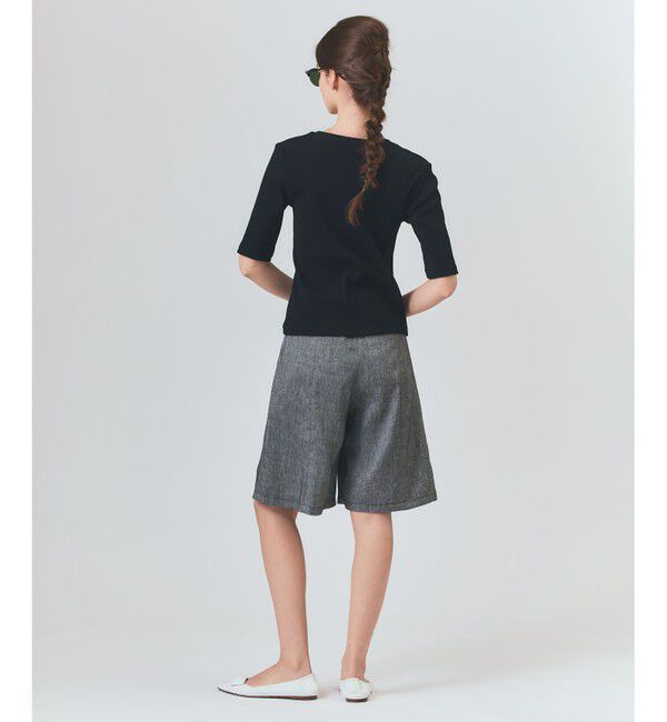 Grace Class「リネンデニムライクパンツ」|デニム|