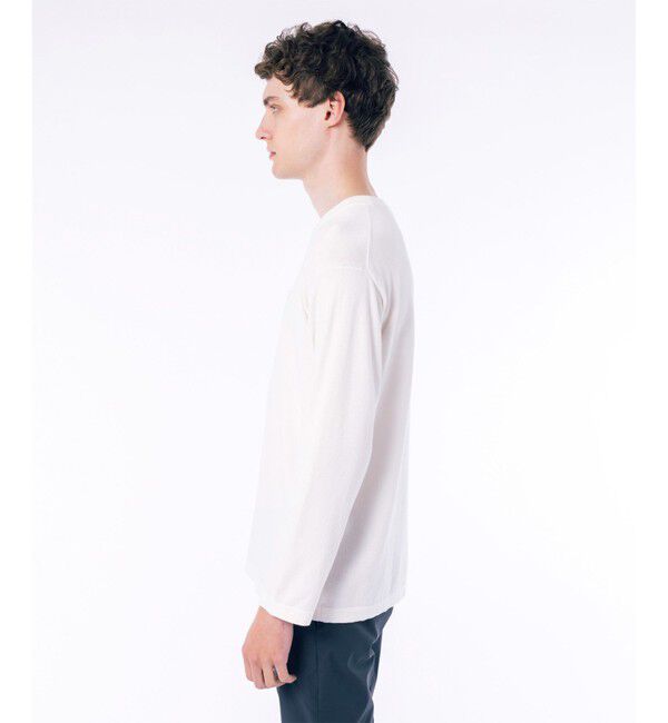 LACOSTE「ハイストレッチコットンニット長袖Tシャツ」|Tシャツ・カットソー|