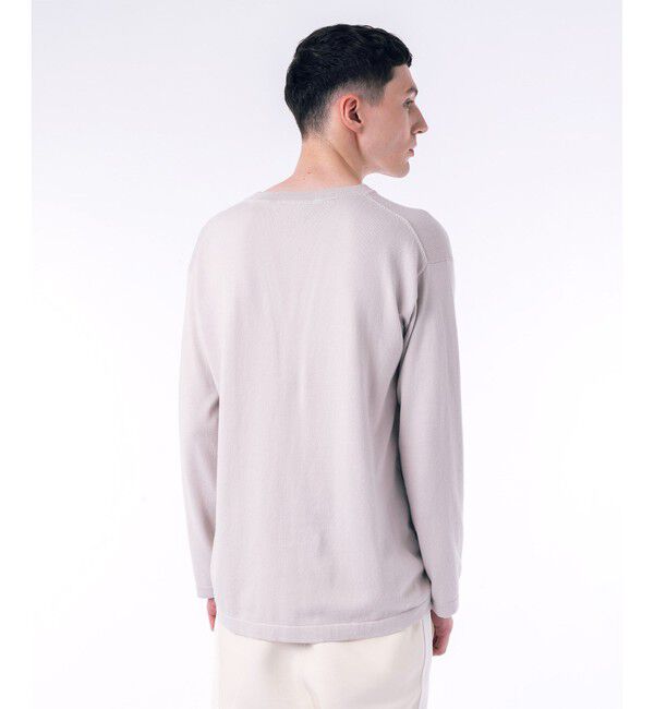 LACOSTE「ハイストレッチコットンニット長袖Tシャツ」|Tシャツ・カットソー|