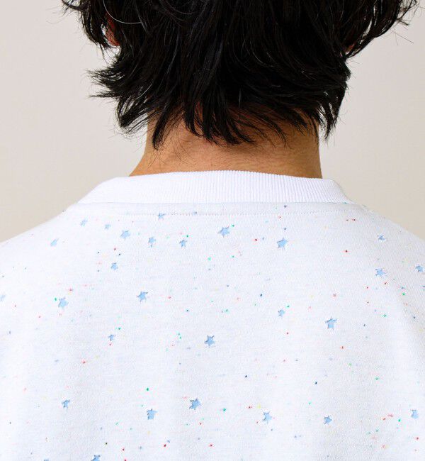 GLOSTER「星穴ネップボンディング クルーネックスウェット」|スウェット・ジャージ|