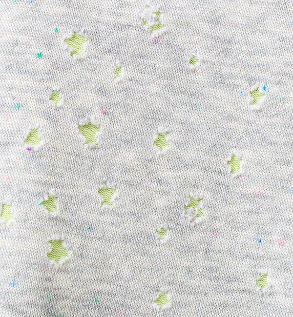 GLOSTER「星穴ネップボンディング クルーネックスウェット」|スウェット・ジャージ|