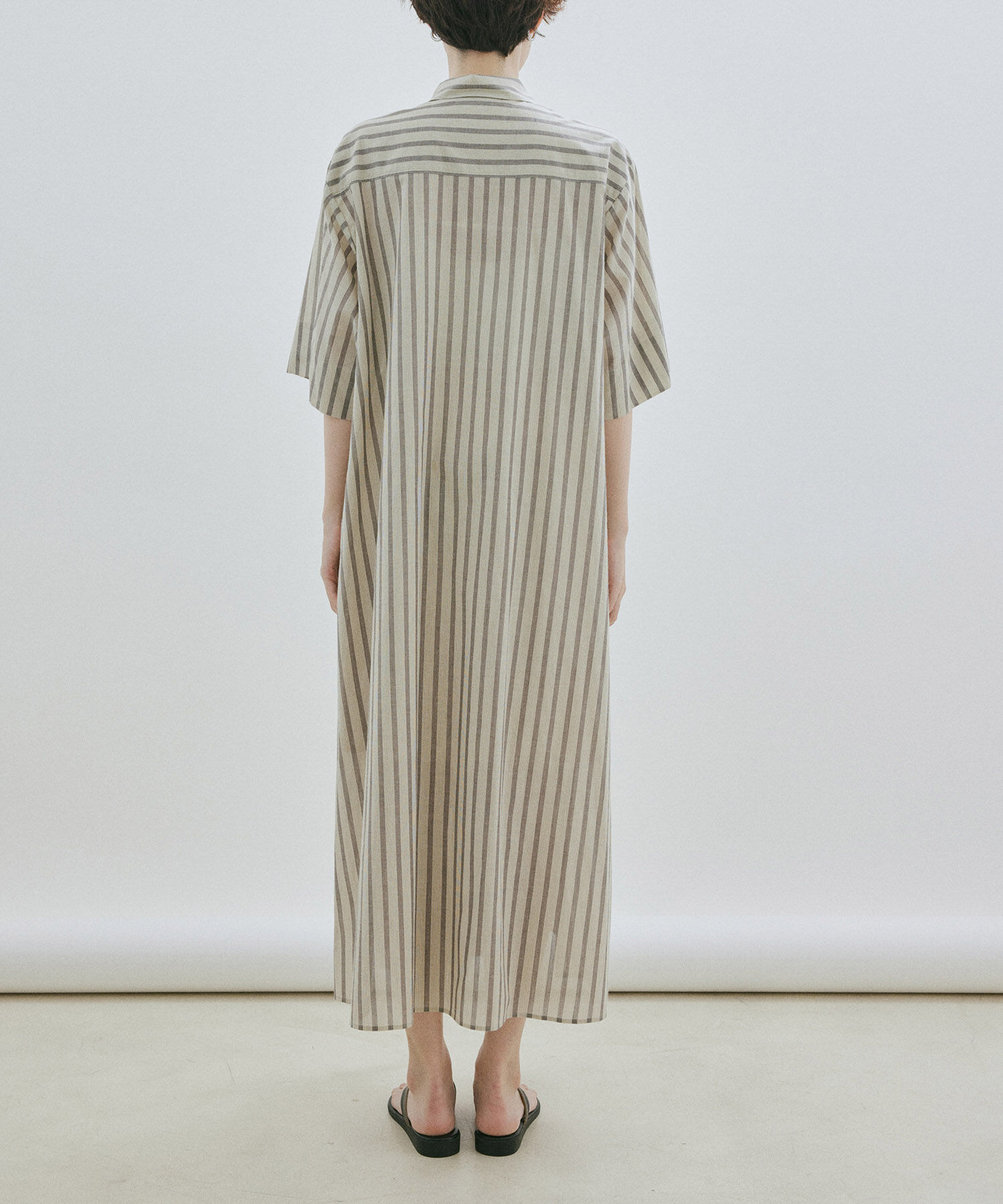 SALON adam et rope'「ワッシャーローンシャツワンピース / 無地・ストライプ」|その他|