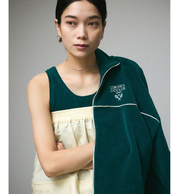 SALON adam et rope'「ブラパッド付タンクトップ-CreamyCotton /クリーミーコットン-」|タンクトップ|