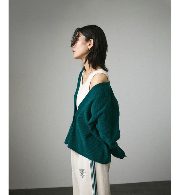 SALON adam et rope'「ブラパッド付タンクトップ-CreamyCotton /クリーミーコットン-」|タンクトップ|