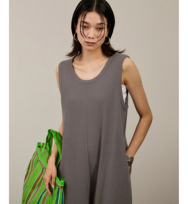 SALON adam et rope'「【WEB限定】ストレッチベアテレコオールインワン」|オールインワン|