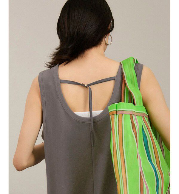 SALON adam et rope'「【WEB限定】ストレッチベアテレコオールインワン」|オールインワン|