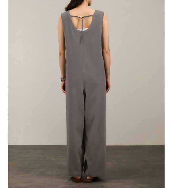 SALON adam et rope'「【WEB限定】ストレッチベアテレコオールインワン」|オールインワン|