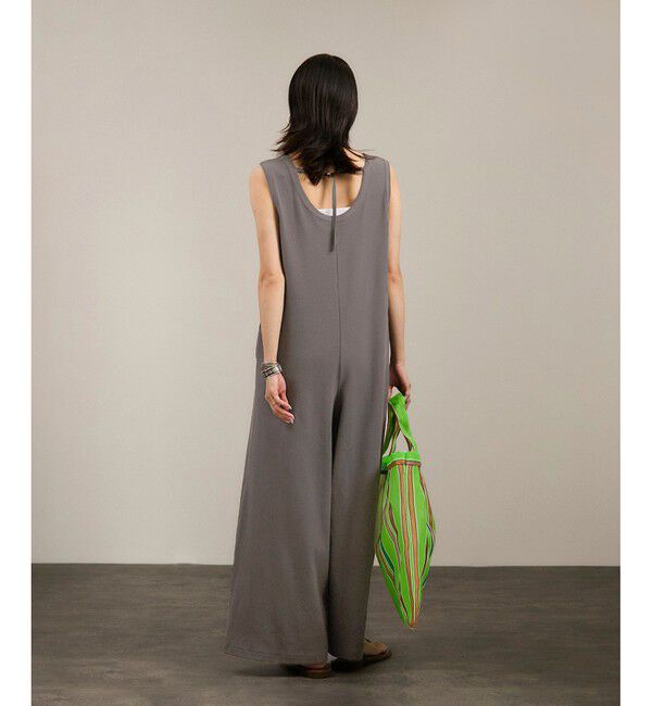 SALON adam et rope'「【WEB限定】ストレッチベアテレコオールインワン」|オールインワン|