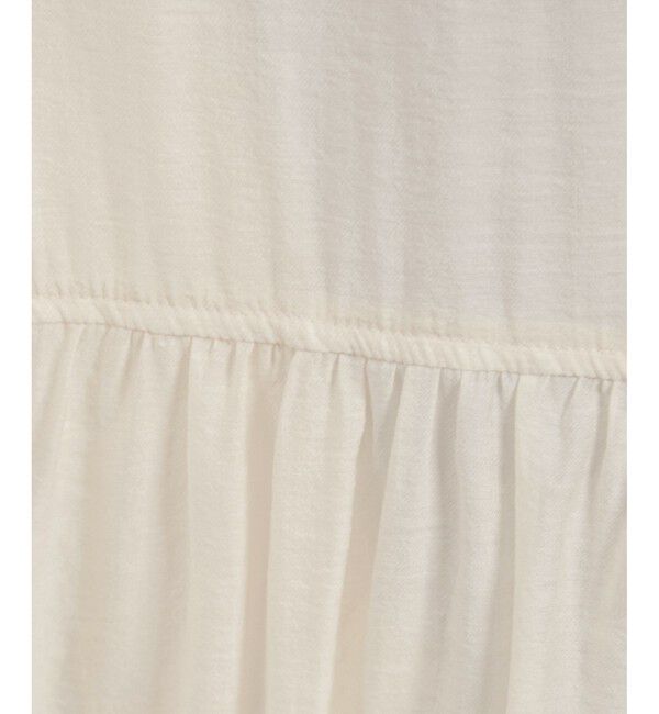 SALON adam et rope'「【WEB限定】シアーエアリージャケットライクブラウス［洗える］」|シャツ・ブラウス|