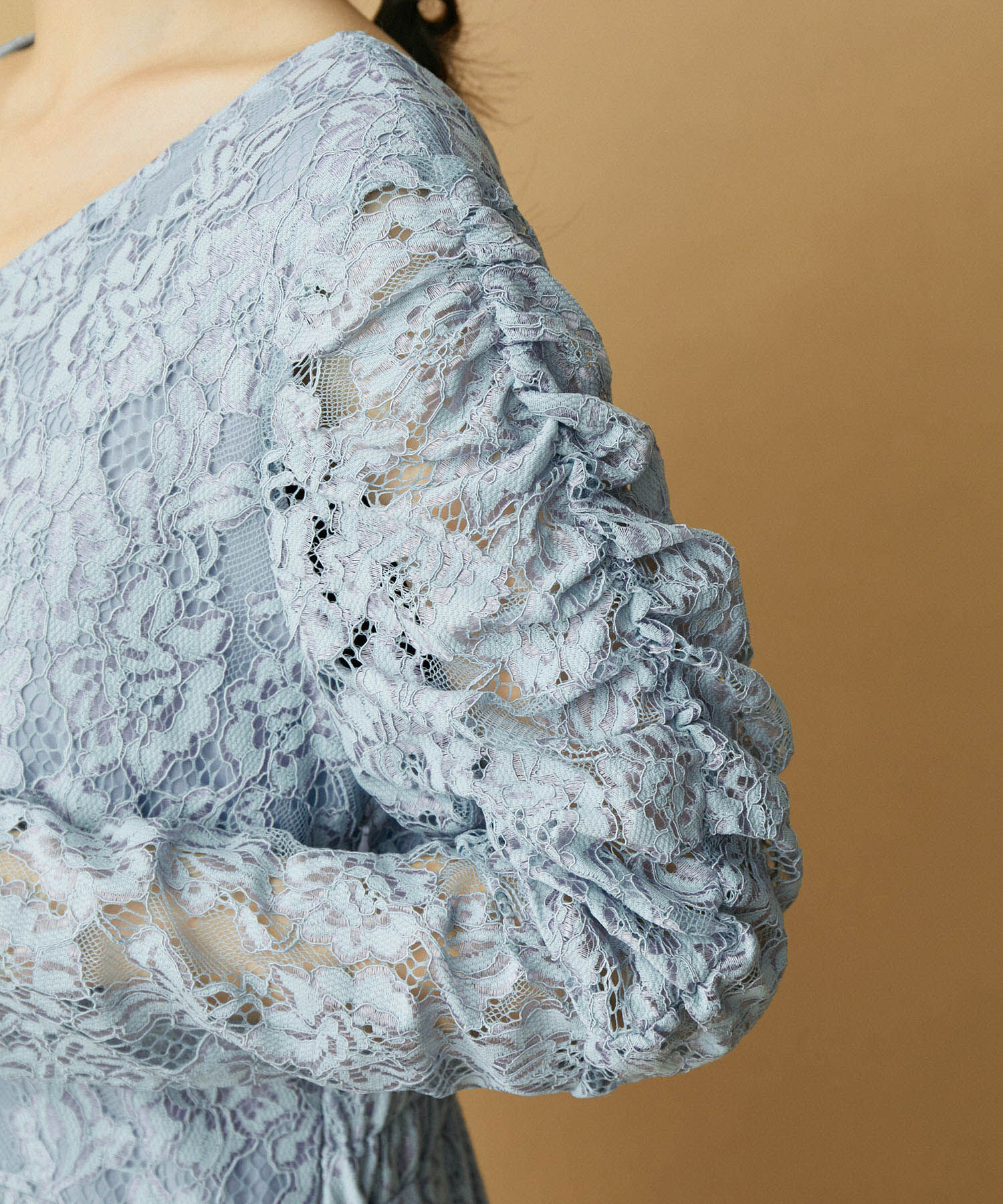 VIS「【VIS DRESS】総レースバックオープンワンピース」|ワンピース|