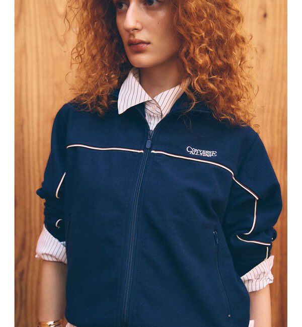 VIS「【CONVERSE】VIS別注配色ライントラックジャケット【セットアップ対応】」|その他|