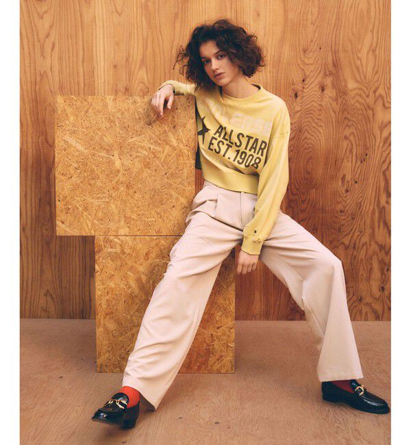 VIS「【CONVERSE】ビッグロゴスウェット」|Tシャツ・カットソー|