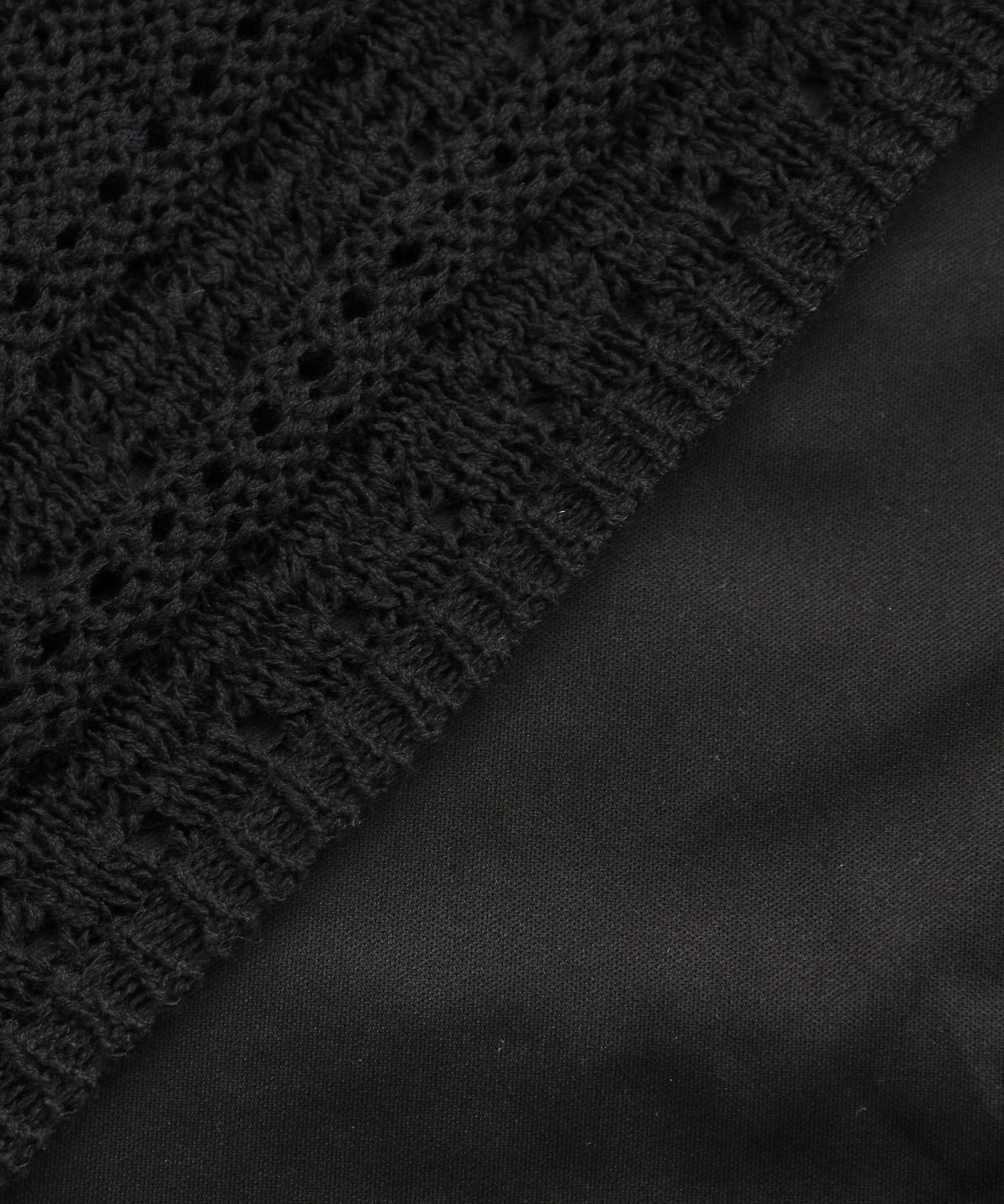 Rope&rsquo;Picnic「セットアップ対応/透かし編みテープヤーンIラインニットスカート」|スカート|