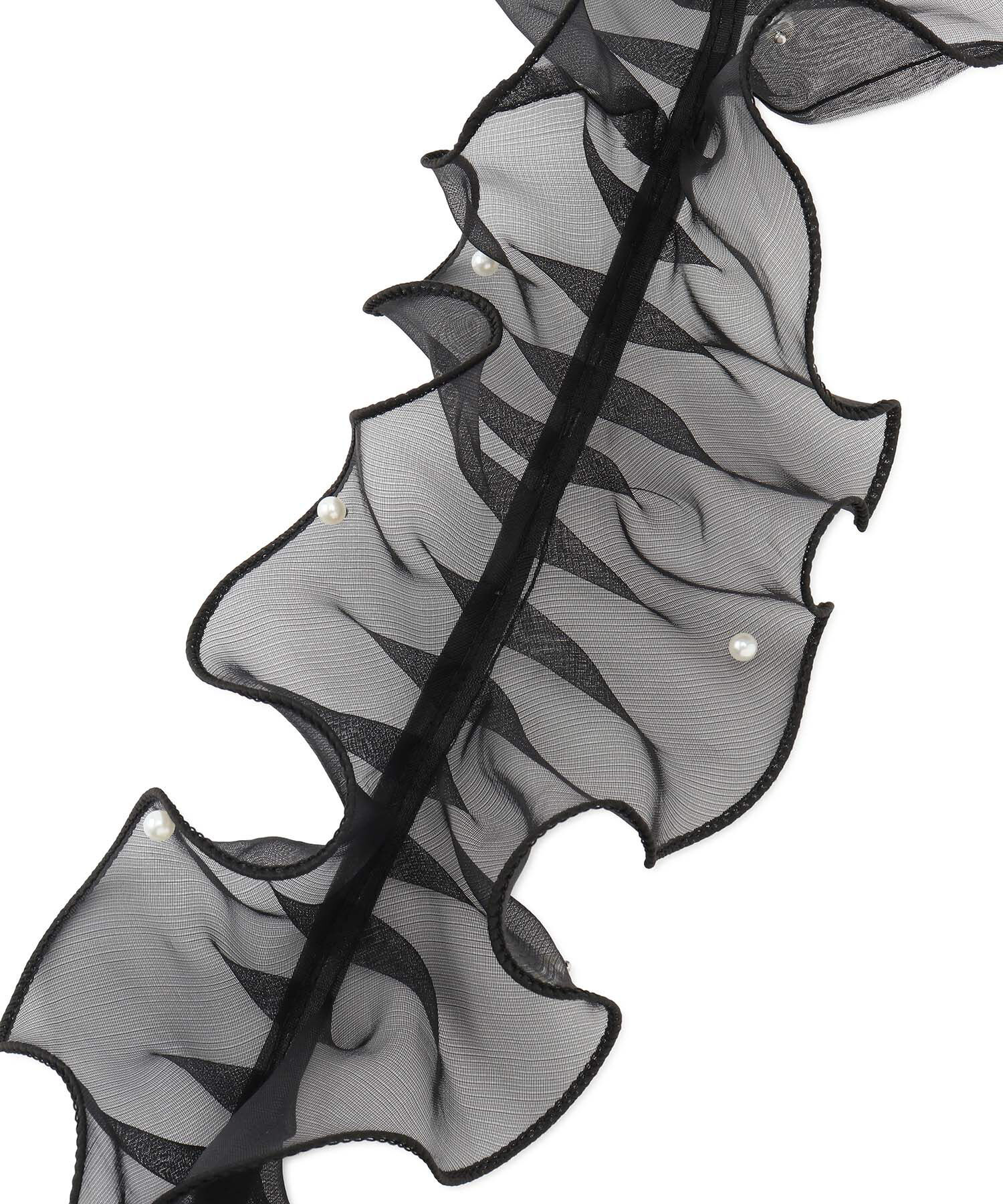 ROPE PICNIC PASSAGE「パールオーガンジーフリルショルダーストラップ」|その他|