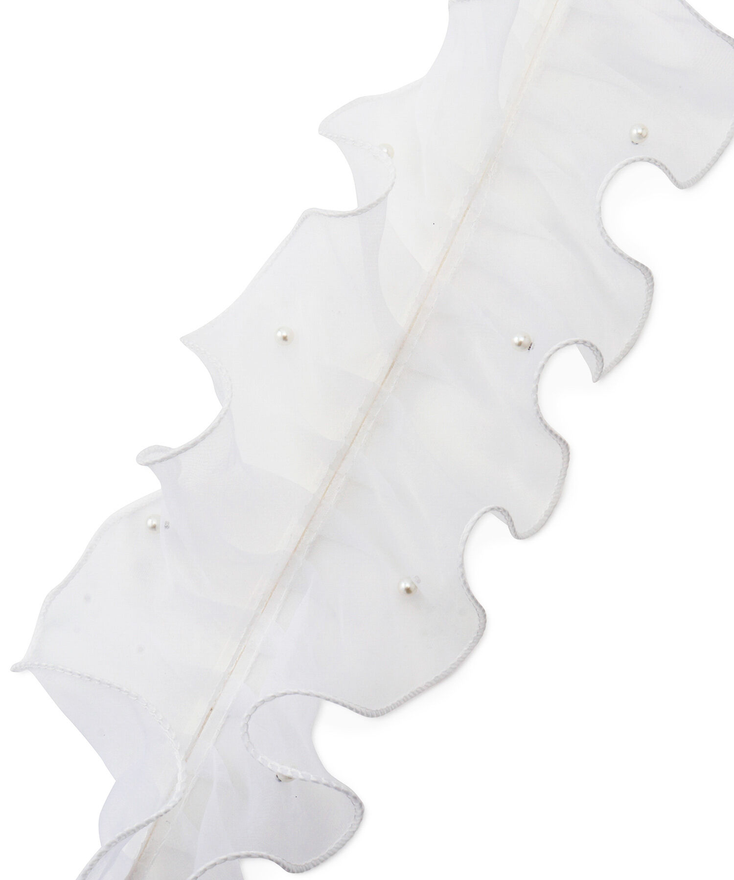 ROPE PICNIC PASSAGE「パールオーガンジーフリルショルダーストラップ」|その他|