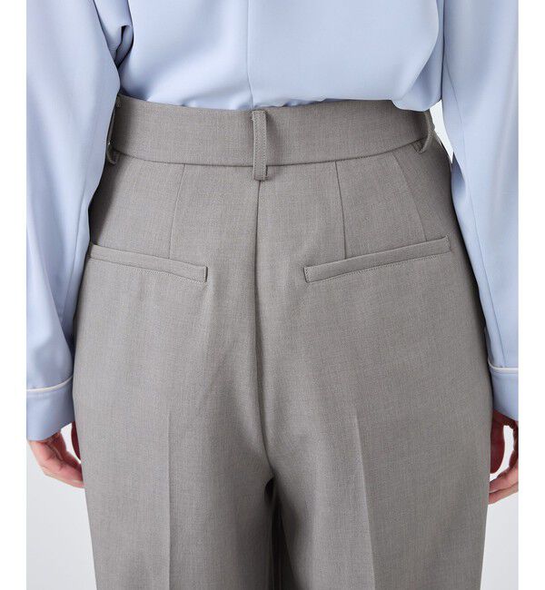 Rope&rsquo;Picnic「クリアツイルワイドパンツ/セレモニー・セットアップ対応」|チノ|