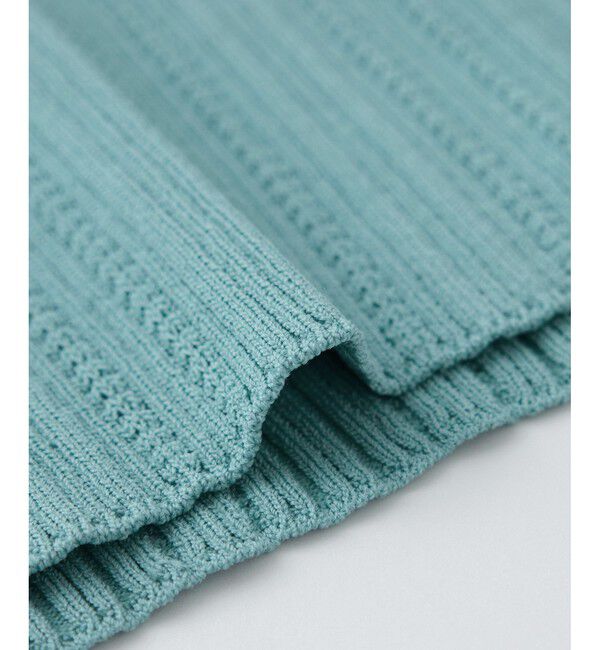 Rope&rsquo;Picnic「【UVカット・イージーケア・マシンウォッシャブル】八方映えニット スカラップニットプルオーバー」|ニット・セーター|