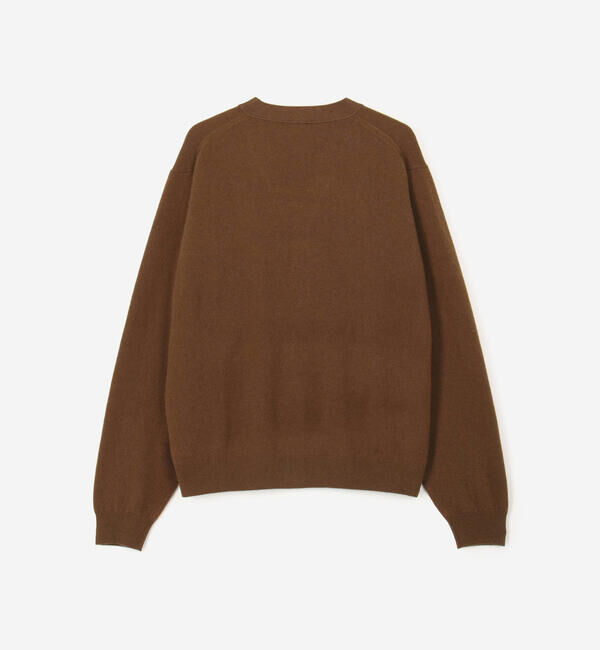 DANTON「DANTON | ラムウール Vネックニットカーディガン MEN」|ニット・セーター|