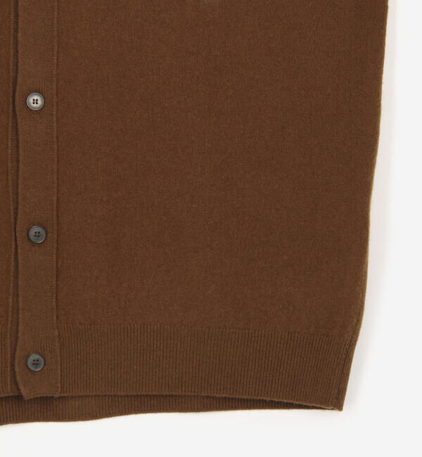 DANTON「DANTON | ラムウール Vネックニットカーディガン MEN」|ニット・セーター|