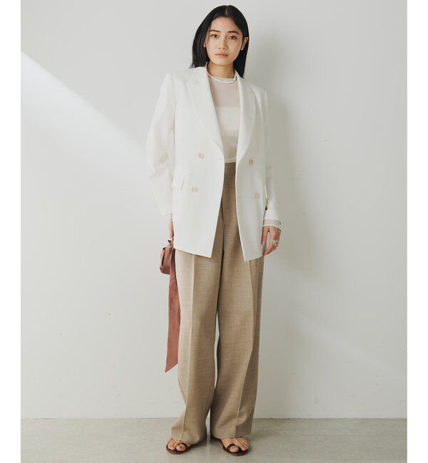  「シアーダブルジャケット」|テーラードジャケット|