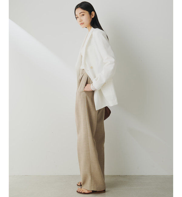  「シアーダブルジャケット」|テーラードジャケット|