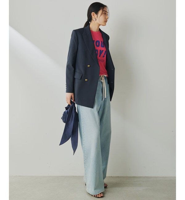  「シアーダブルジャケット」|テーラードジャケット|