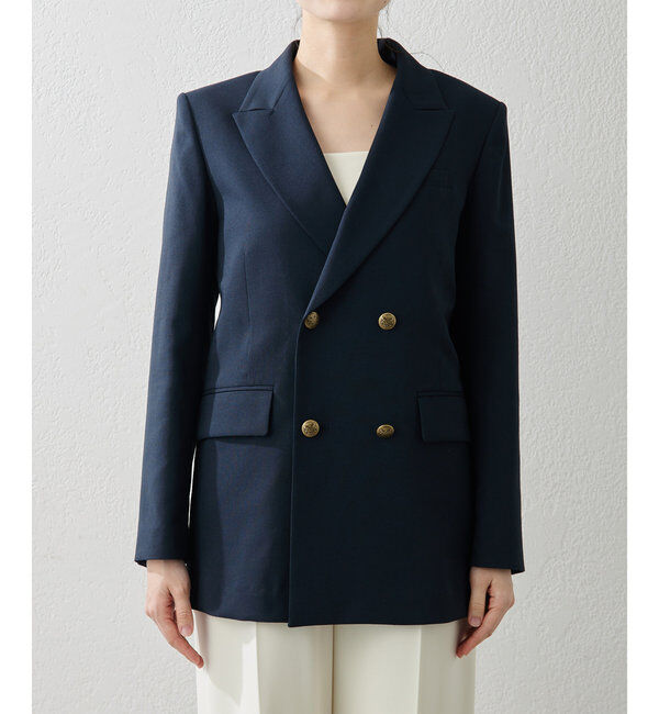  「シアーダブルジャケット」|テーラードジャケット|