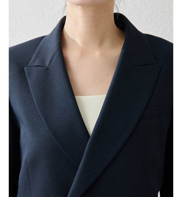  「シアーダブルジャケット」|テーラードジャケット|