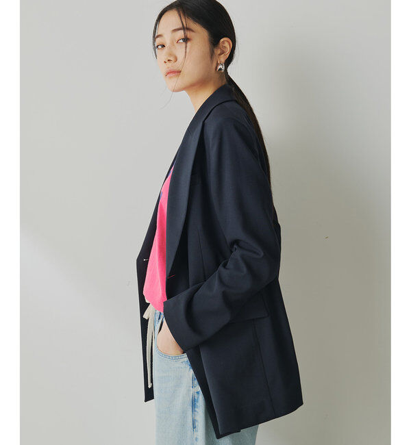  「シアーダブルジャケット」|テーラードジャケット|