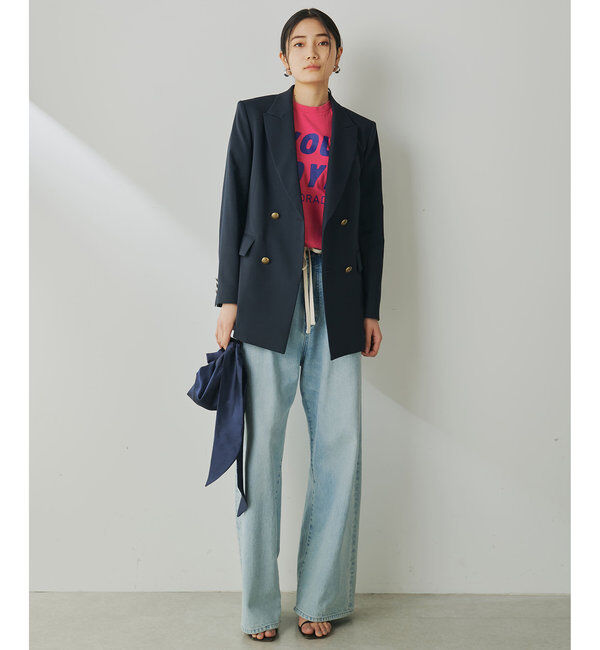  「シアーダブルジャケット」|テーラードジャケット|