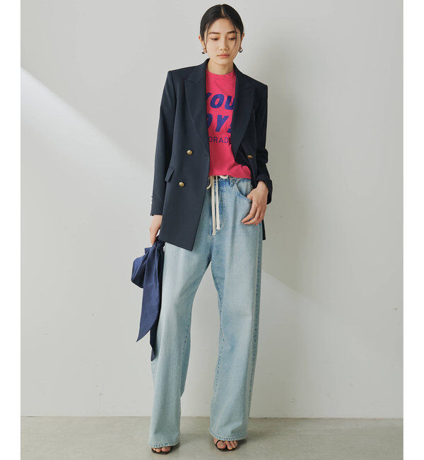  「シアーダブルジャケット」|テーラードジャケット|