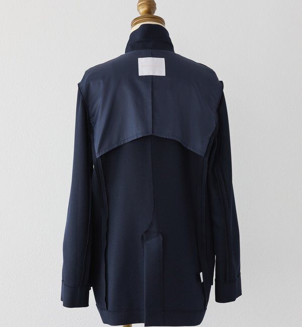  「【オンオフ着れる】ライトピークドラペルジャケット」|テーラードジャケット|