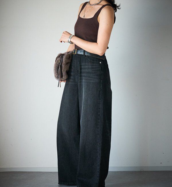  「【アンサンブル対応可】シルク混2wayニットキャミ」|ニット・セーター|