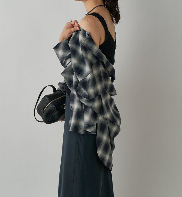  「【アンサンブル対応可】シルク混2wayニットキャミ」|ニット・セーター|